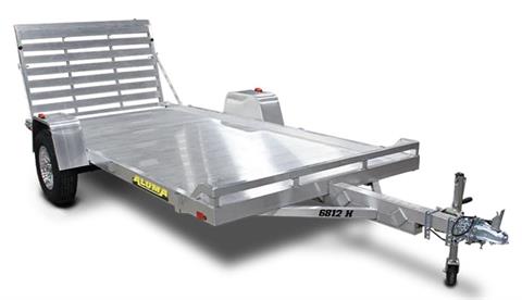 2025 ALUMA Single Heavy Axle Utility Trailers No Brakes - 6812H