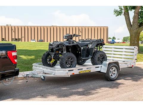 2025 ALUMA Single Heavy Axle Utility Trailers No Brakes Bi-fold Tailgate - 7712H in North Bend, Oregon - Photo 2