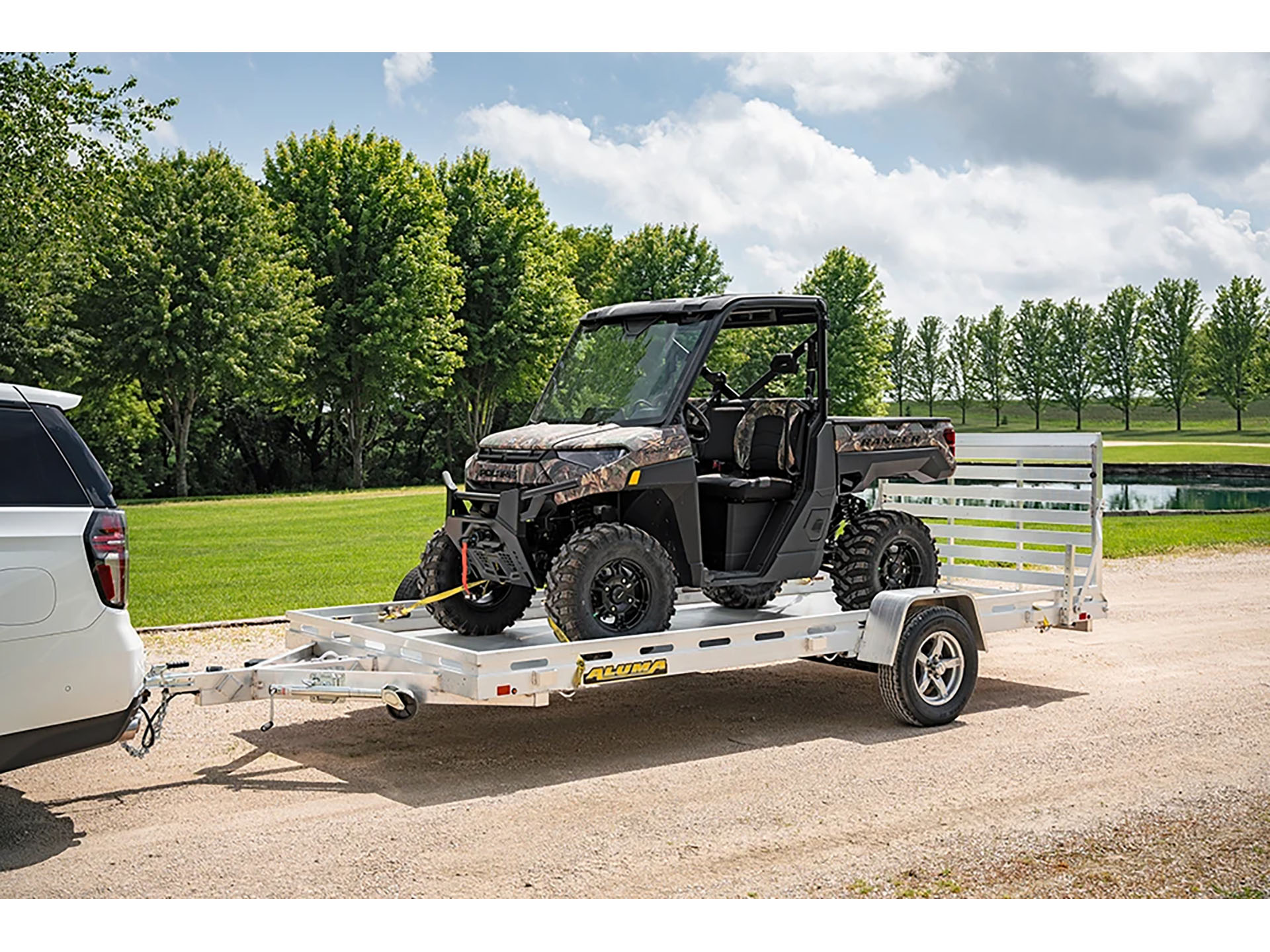 2025 ALUMA Single Heavy Axle Utility Trailers With Brakes 182 in. in North Bend, Oregon - Photo 5