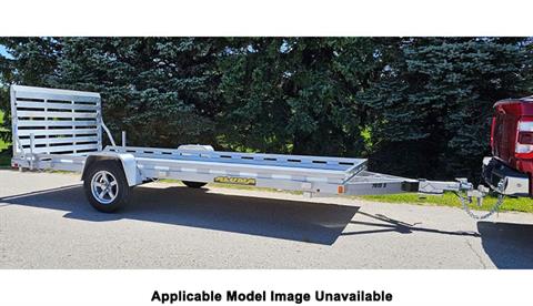 2025 ALUMA Single Heavy Axle Utility Trailers With Brakes 182 in. - Bi-Fold Tailgate