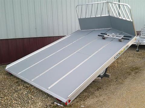 2026 ALUMA Tilt Bed Snowmobile Trailers - 8612D