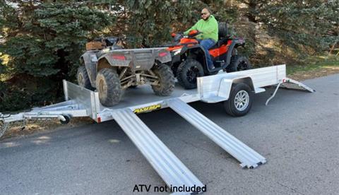2026 ALUMA 81 Series Utility Trailers Bi-fold Tailgate - 8115S-R-BT-SR