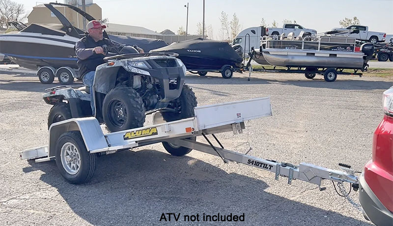 2026 ALUMA Tilt Utility Trailers 120 in. in North Bend, Oregon