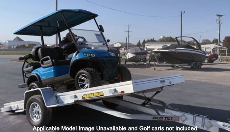 2026 ALUMA Heavy Tilt Utility Trailers 122 in. in North Bend, Oregon