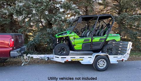 2026 ALUMA Utility Trailers No Brakes Bi-fold Tailgate 142 in.