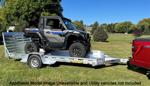 2026 ALUMA Utility Trailers No Brakes Bi-fold Tailgate 172.5 in.