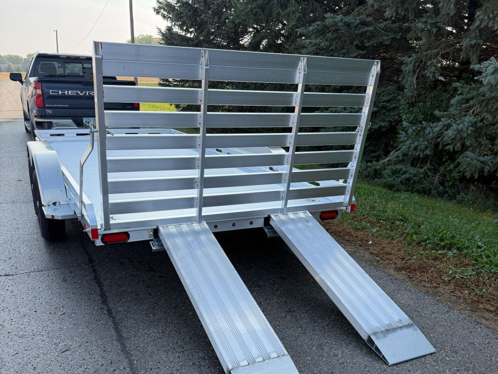 2027  8014-8020 Tandem Axle Utility Trailers Ramp 3