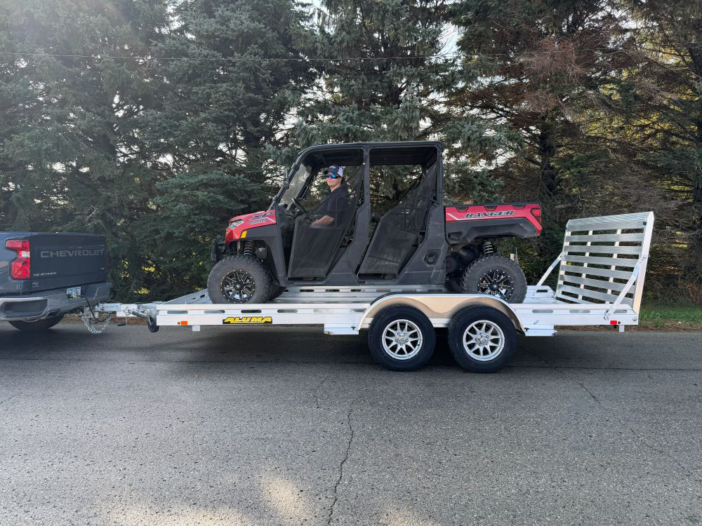 2027  8014-8020 Tandem Axle Utility Trailers Ramp 8
