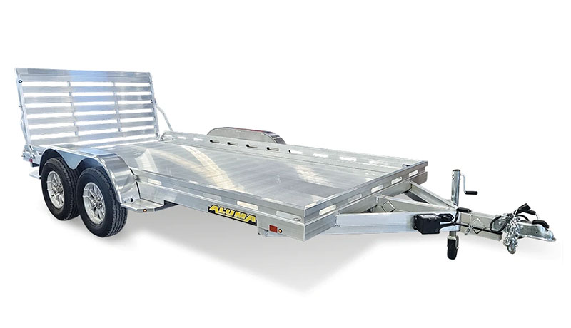 2027 8014-8020 Tandem Axle Utility Trailers Ramp
