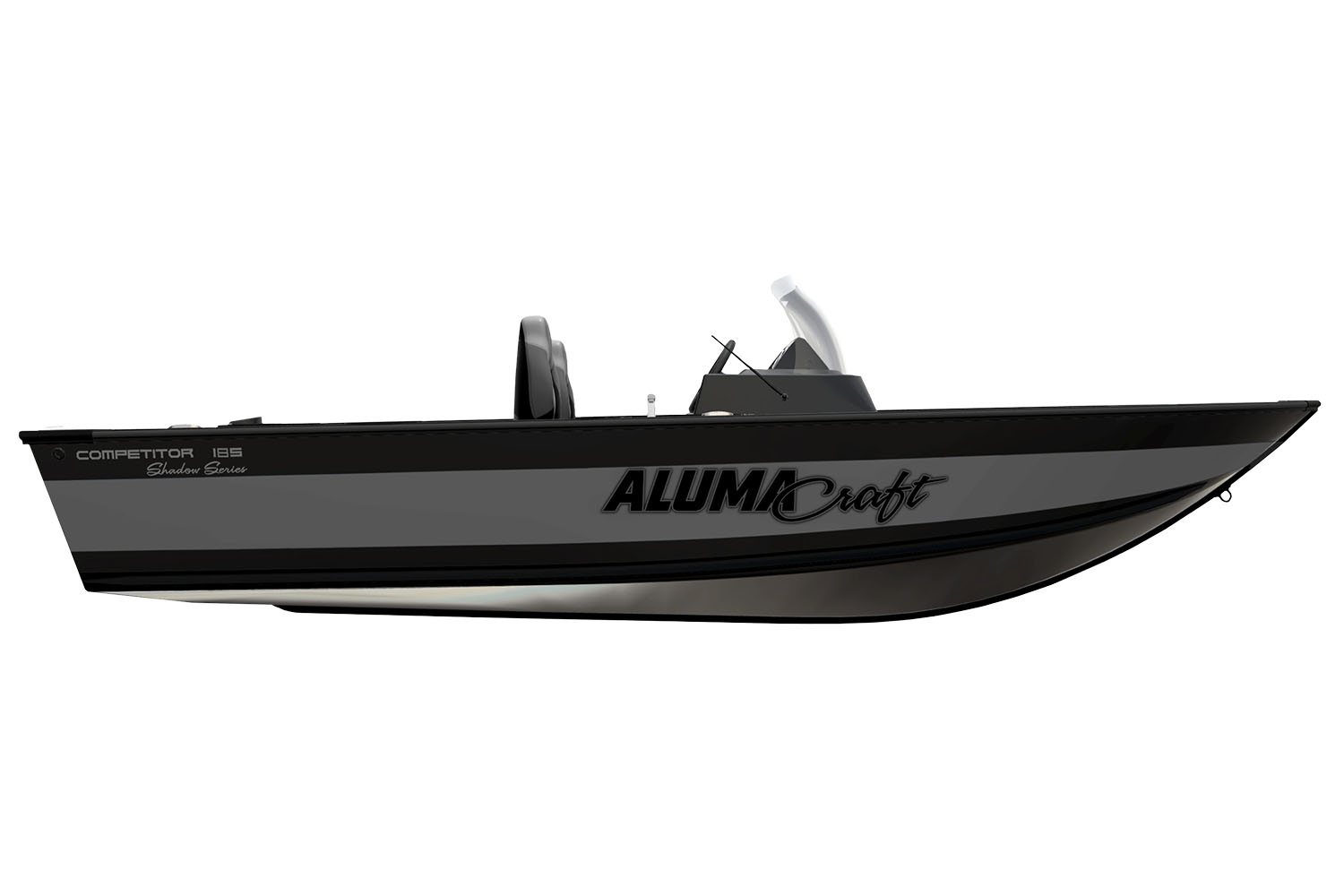 2024 Alumacraft Competitor Shadow 185 Side Console in Huron, Ohio - Photo 1