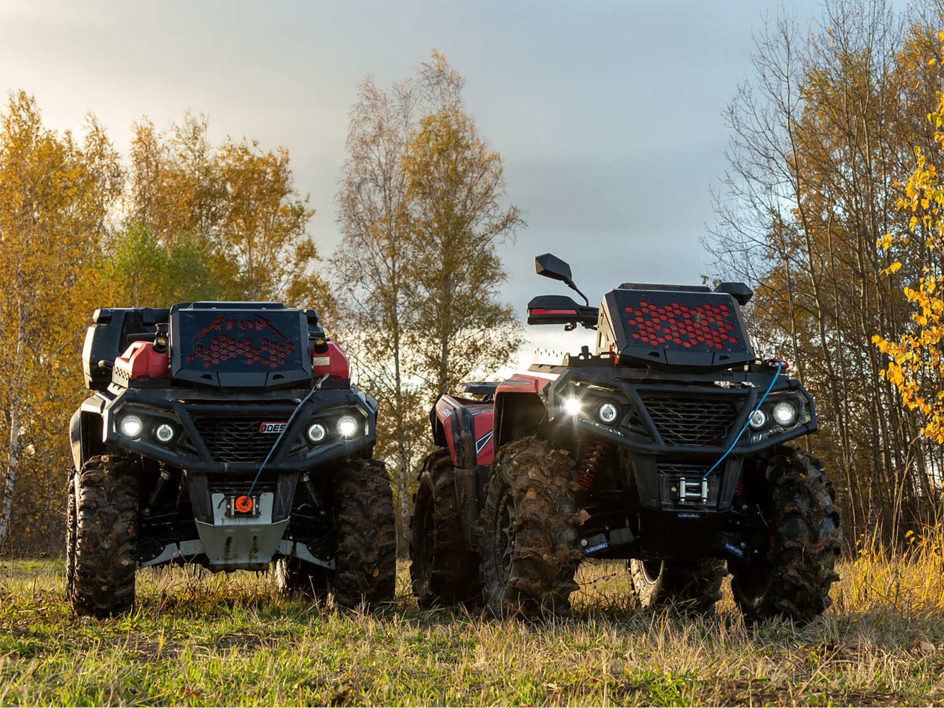 New 2025 AODES PathCross 1000 LX | ATVs in Kalispell MT | Gold / Red