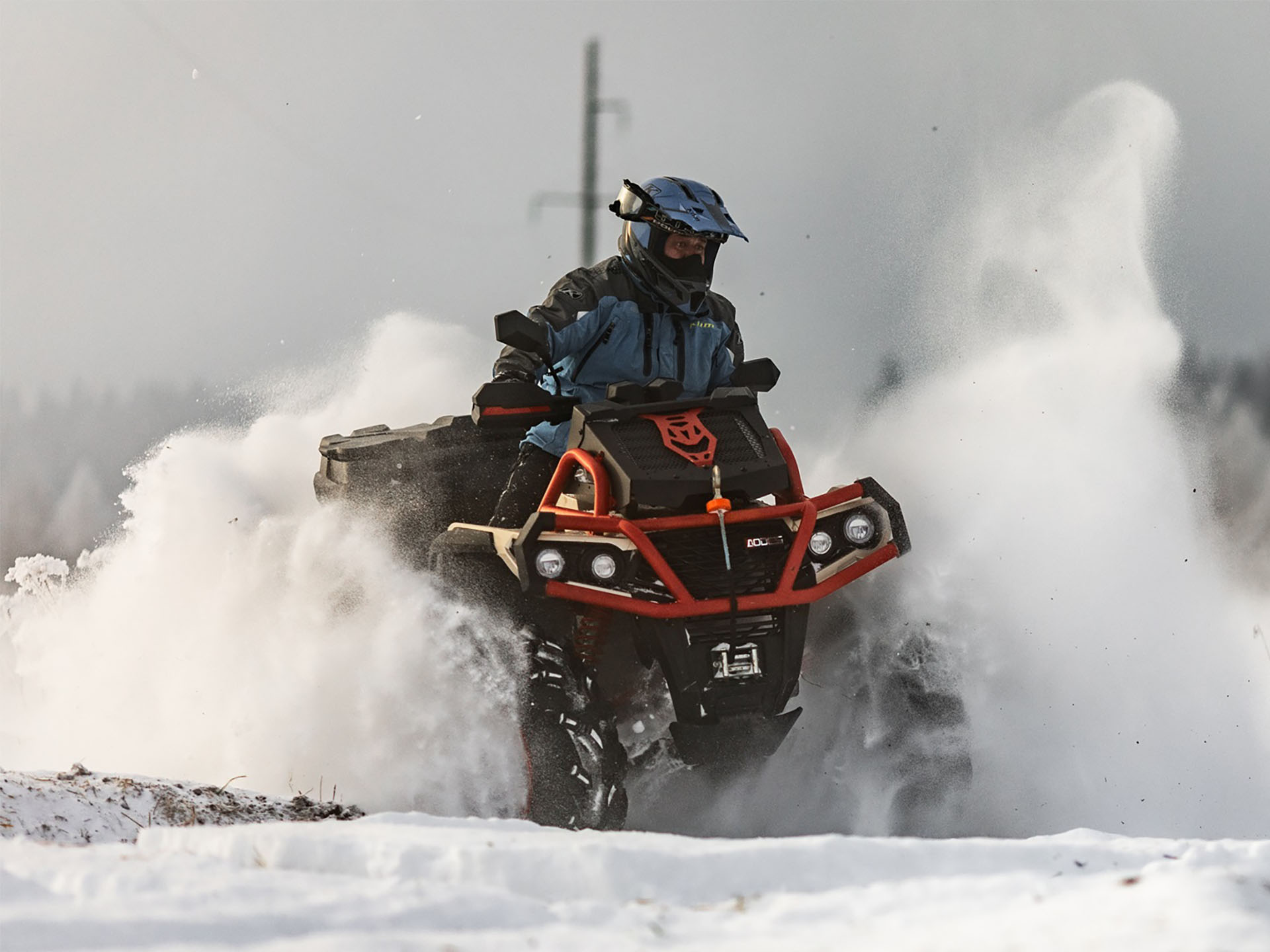 New 2025 AODES PathCross 1000 SX | ATVs in Kalispell MT | Gold / Red