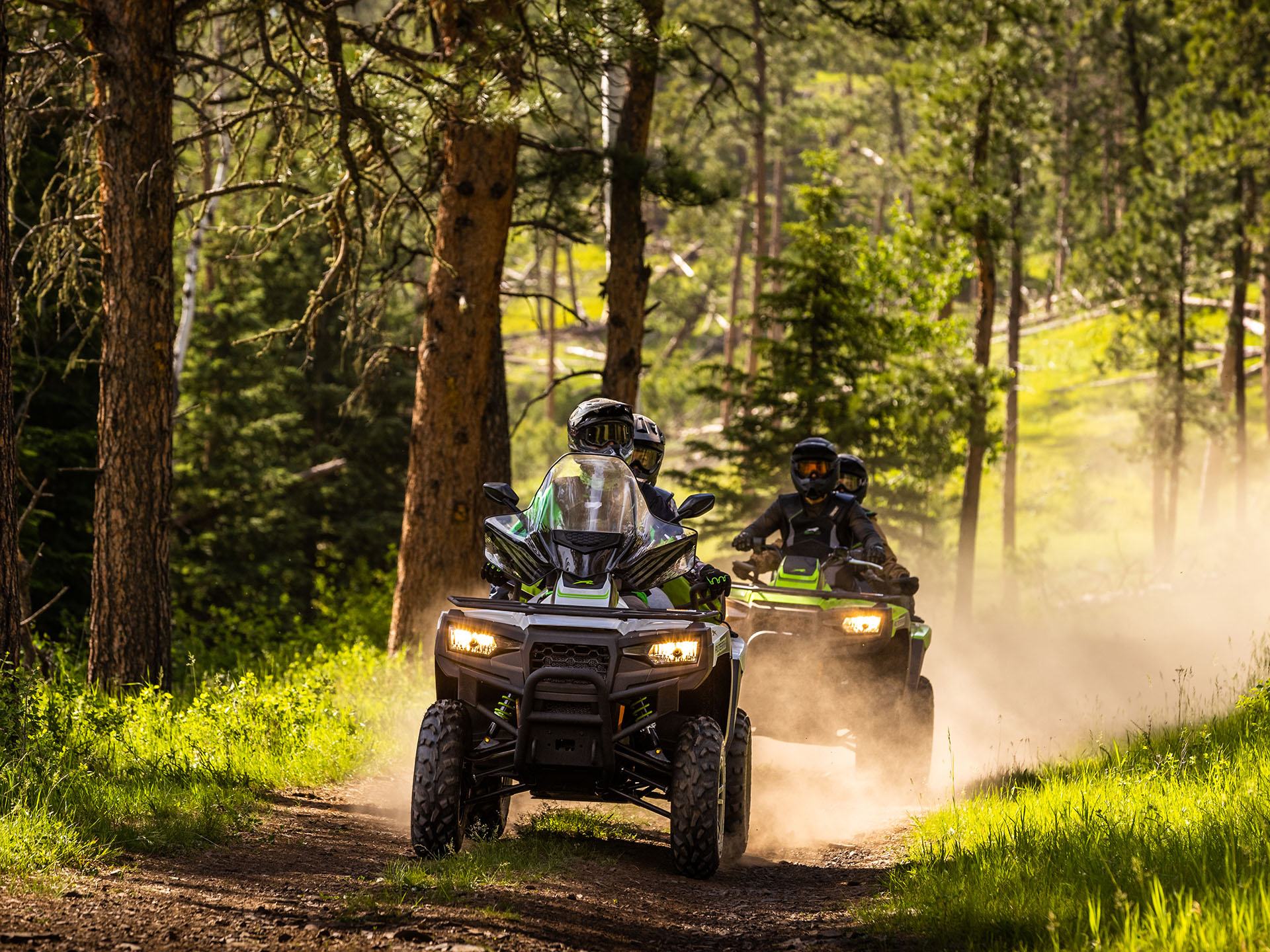 Rainforest 600×300×450 New 2023 Arctic Cat Alterra 600 XT ATVs in Port Washington