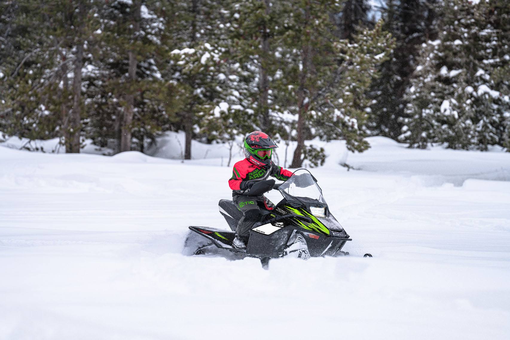 New 2023 Arctic Cat ZR 200 ES Snowmobiles in Yankton, SD | Stock