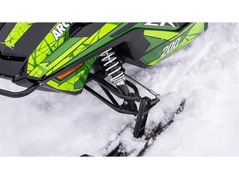New 2025 Arctic Cat ZR 200 ES, Homer AK | Specs, Price, Photos | Black /  Medium Green CAT4UF1S4