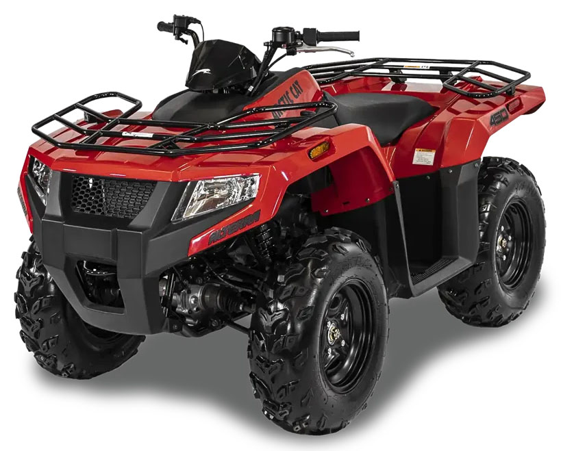 New 2027 Arctic Cat Alterra 450 | ATVs in Rexburg ID | Red