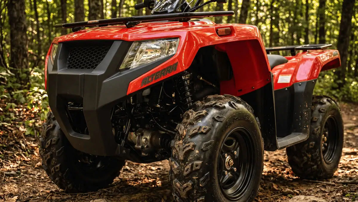 New 2027 Arctic Cat Alterra 450 | ATVs in Rexburg ID | Red