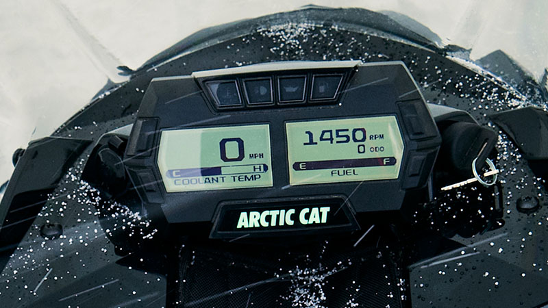 New 2027 Arctic Cat ZR 600 137 ES Green | Snowmobiles in Elma NY