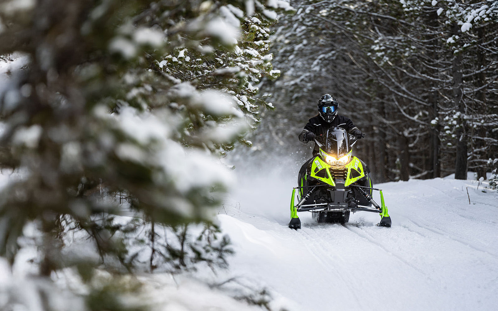 New 2027 Arctic Cat ZR 7000 ES Black / Green | Snowmobiles in