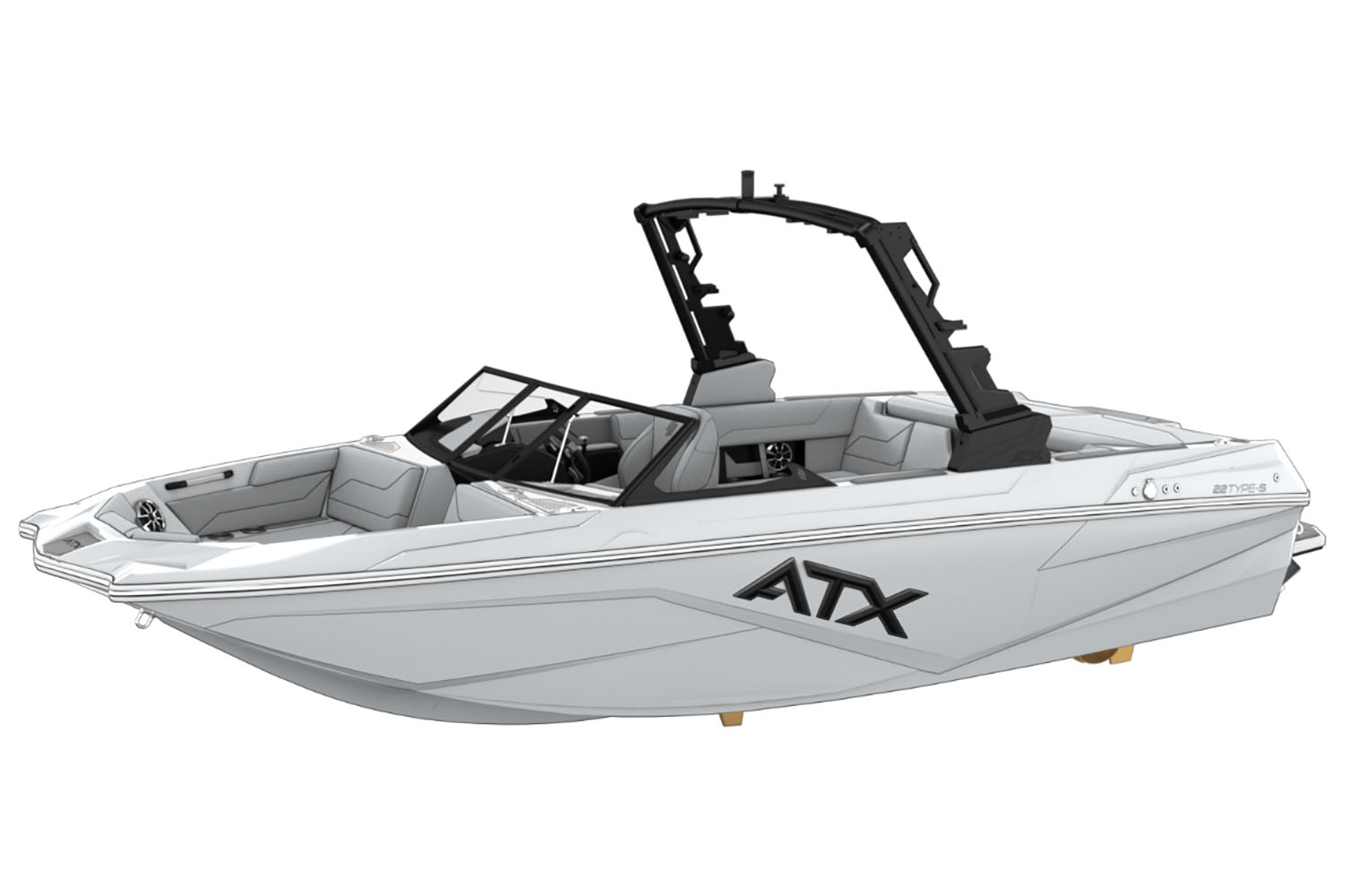 2025 ATX Surf Boats 22 Type-S in Paducah, Kentucky - Photo 1