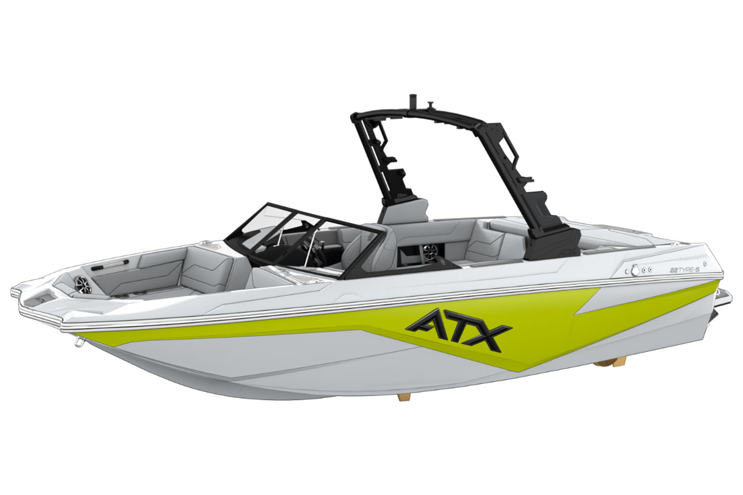 2025 ATX Surf Boats 22 Type-S in Paducah, Kentucky - Photo 4