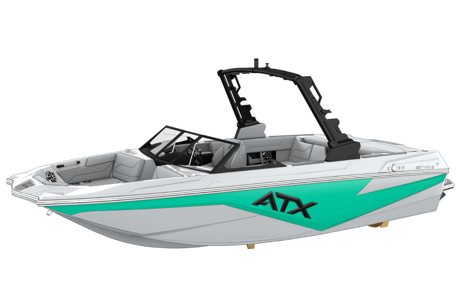 2025 ATX Surf Boats 22 Type-S in Paducah, Kentucky - Photo 5
