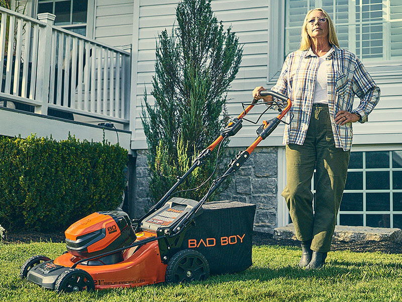 Bad Boy Mowers E-Series 80V Brushless 21 in. Dual Port Self-Propelled Mower in Marionville, Missouri - Photo 14