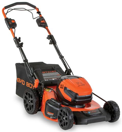 Bad Boy Mowers E-Series 80V Brushless 21 in. Dual Port Self-Propelled Mower in Saint Joseph, Minnesota
