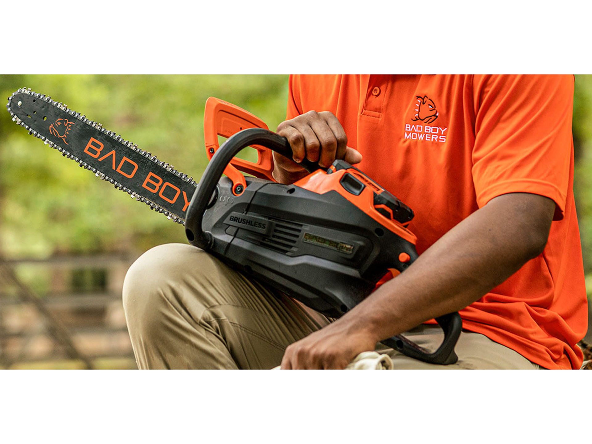 Bad Boy Mowers 80V Chainsaw (battery and charger included) in Marionville, Missouri - Photo 3