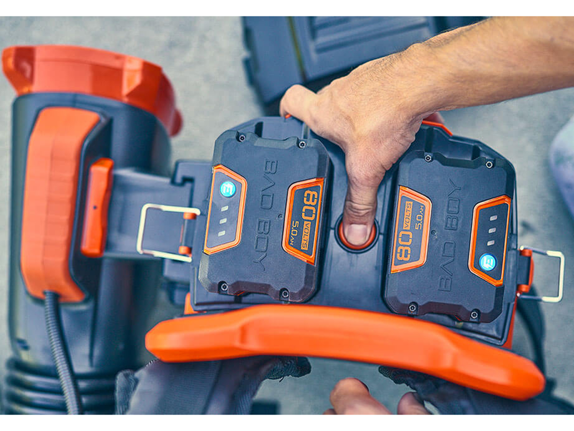 Bad Boy Mowers 80V Backpack Blower (tool only) in Marionville, Missouri - Photo 8