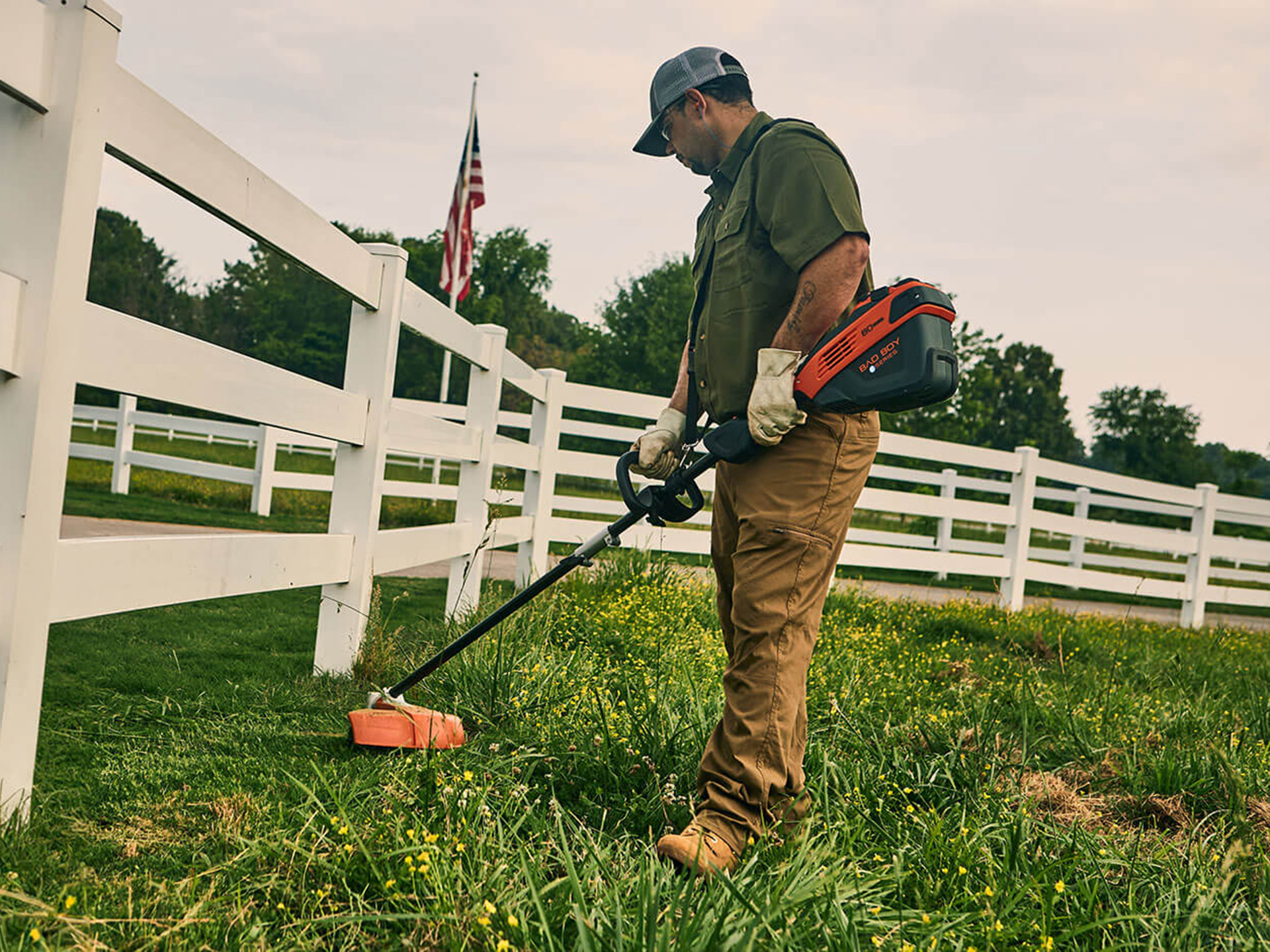 Bad Boy Mowers 80V String Trimmer (battery and charger included) in Marionville, Missouri - Photo 13