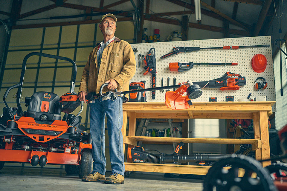 2025 Bad Boy Mowers 80V String Trimmer (battery and charger included) in Saint Joseph, Minnesota - Photo 12