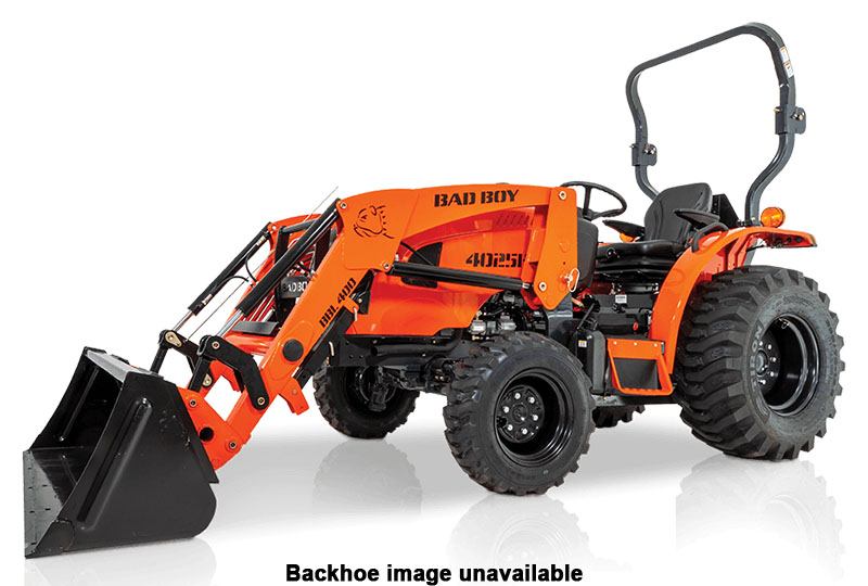 2024 Bad Boy Mowers 4025 with Loader & Backhoe in Topeka, Kansas - Photo 1