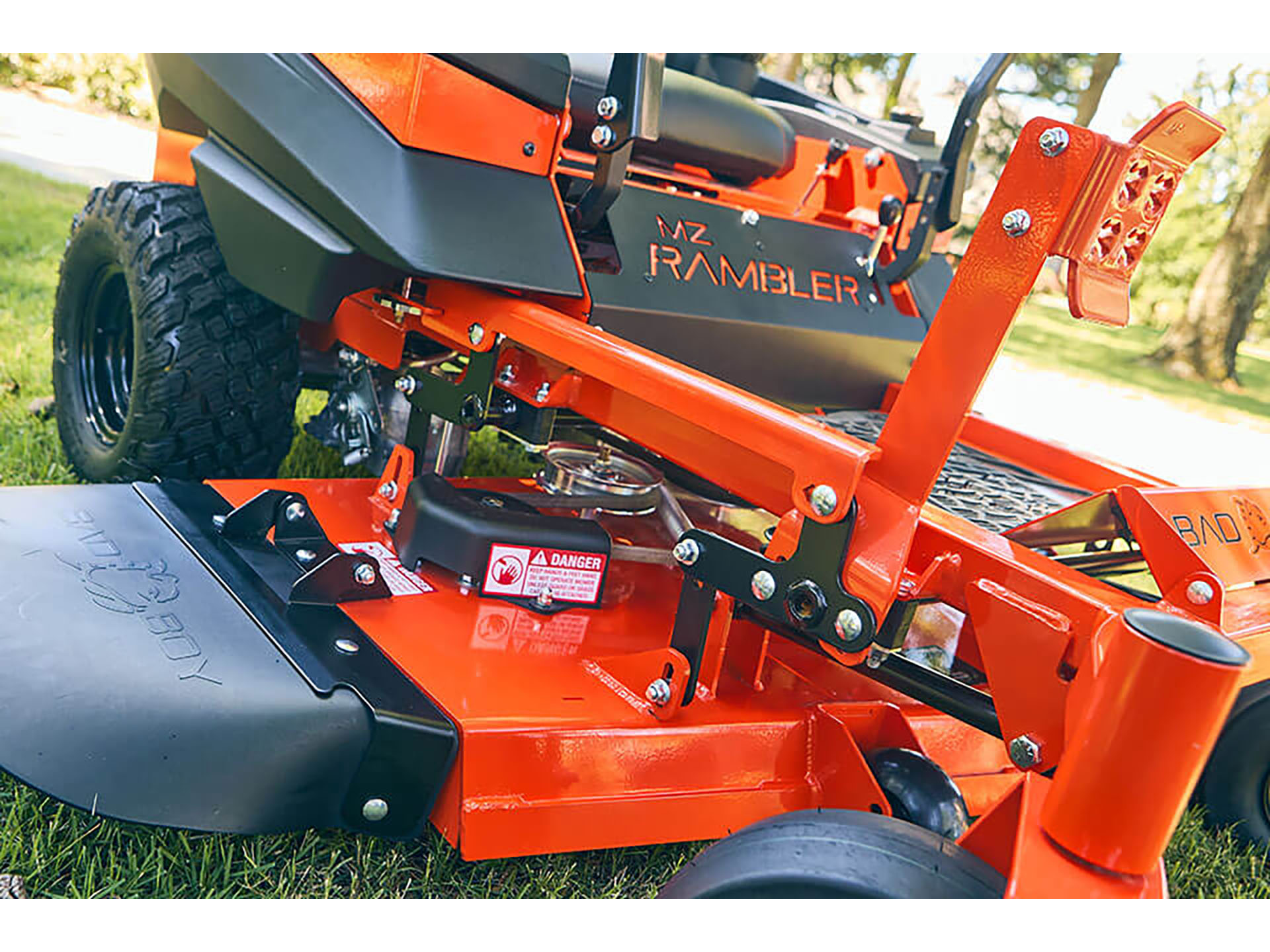 2025 Bad Boy Mowers MZ Rambler 42 in. Briggs EX1900 19 hp in Topeka, Kansas - Photo 10