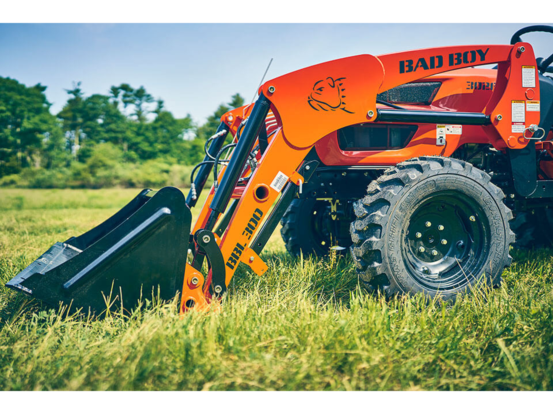 2025 Bad Boy Mowers 3026 with Loader & Backhoe in Gaylord, Michigan - Photo 5