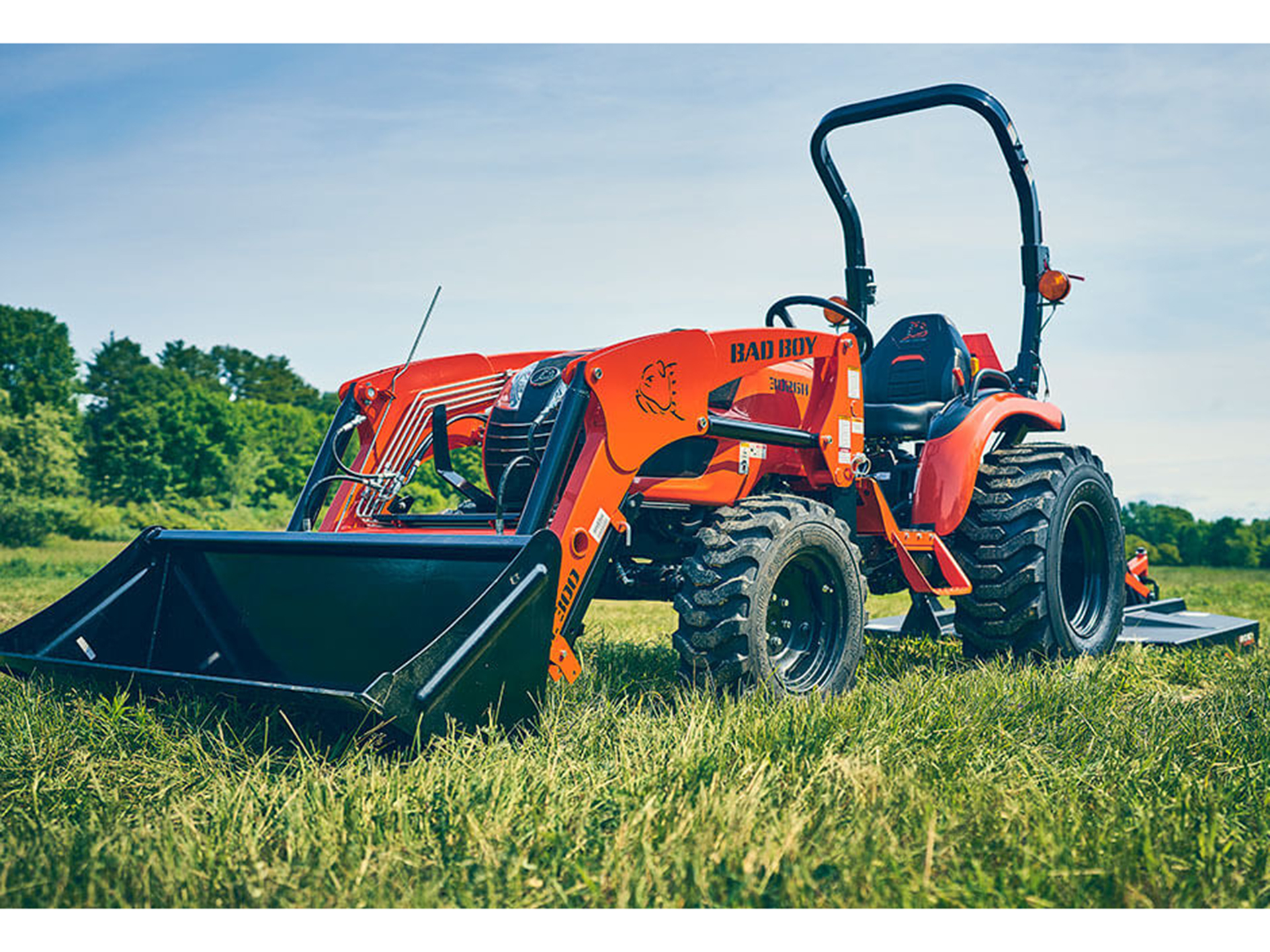 2025 Bad Boy Mowers 3026 with Loader & Backhoe in Gaylord, Michigan - Photo 8