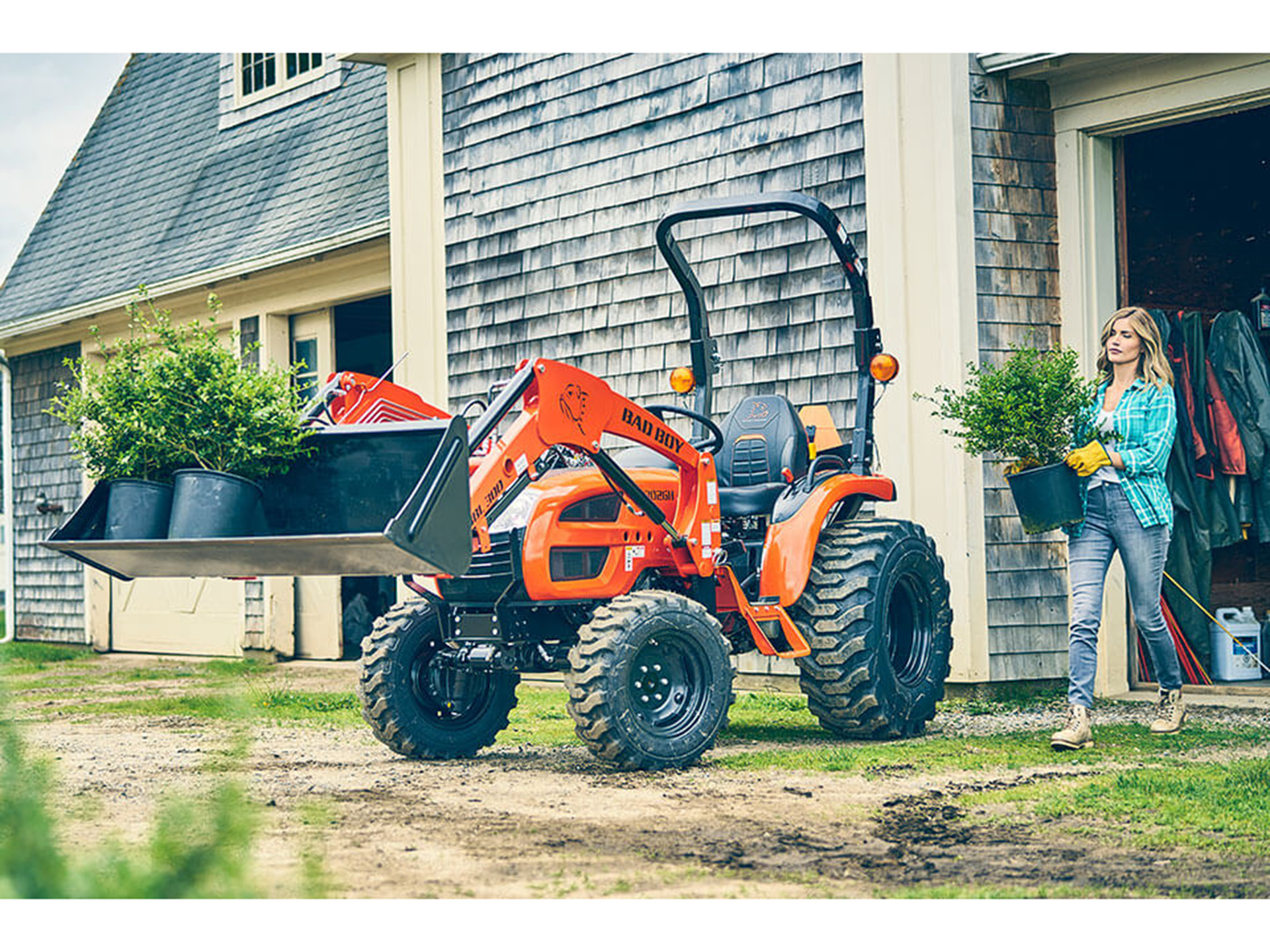 2025 Bad Boy Mowers 3026 with Loader & Backhoe in Gaylord, Michigan - Photo 10