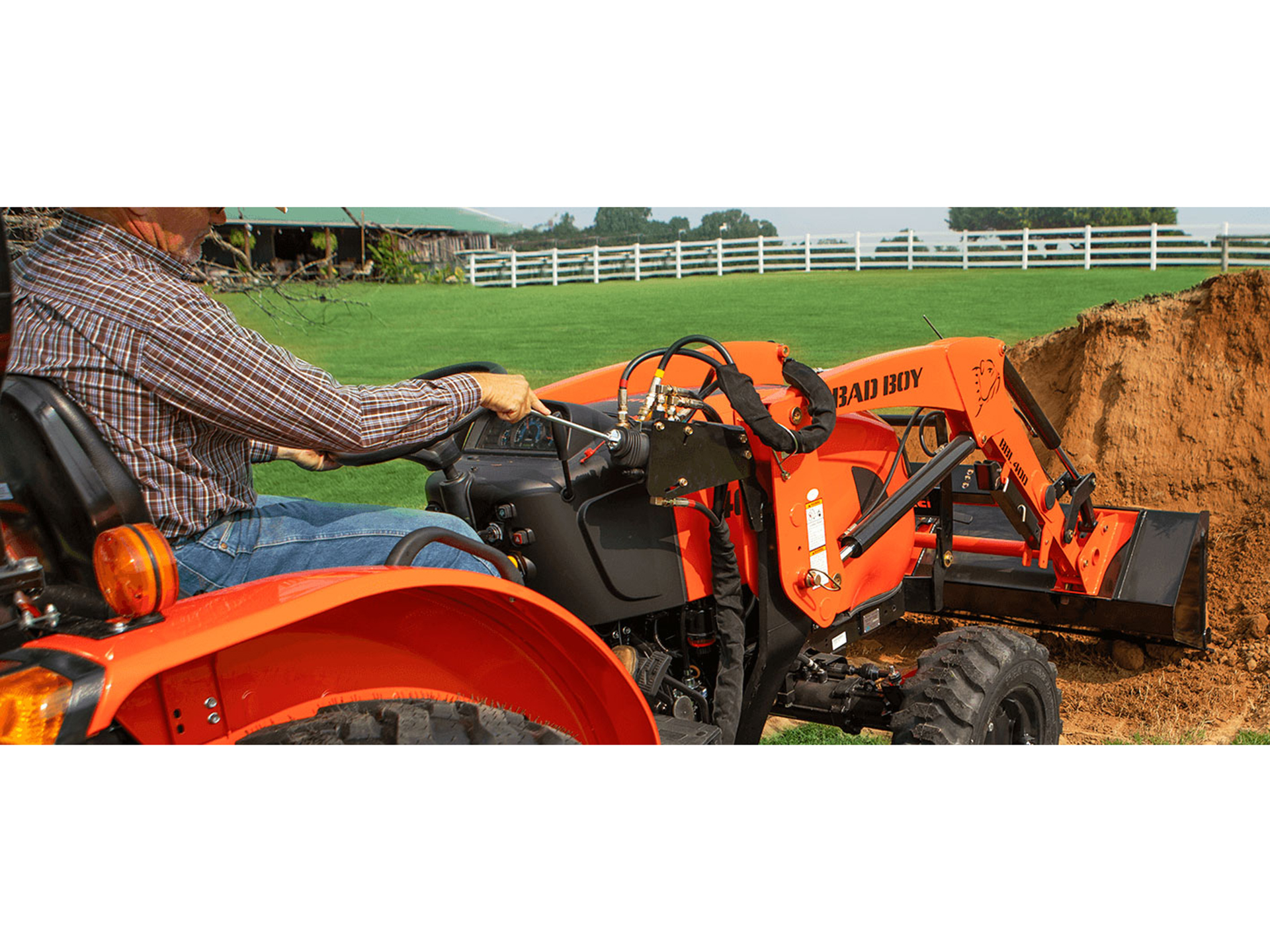 2025 Bad Boy Mowers 4025 with Loader in Gaylord, Michigan - Photo 2