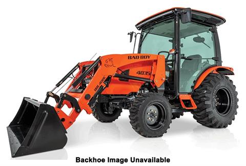 New 2025 Bad Boy Mowers 4035 Cab with Loader & Backhoe