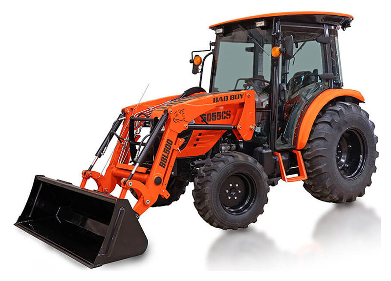 2025 Bad Boy Mowers 5055CS IND Tires with Loader in Gaylord, Michigan - Photo 1