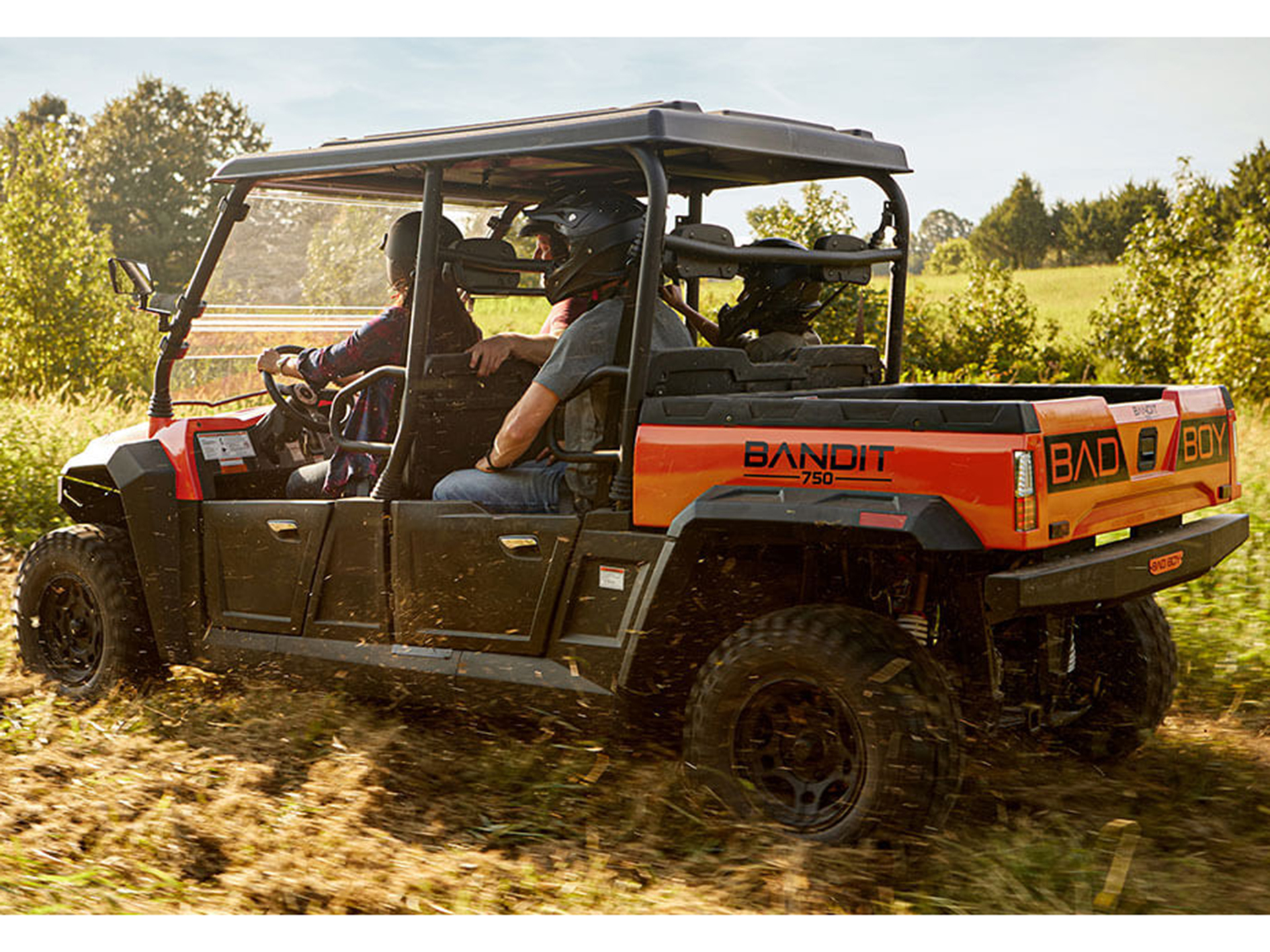 New 2025 Bad Boy Mowers Bandit 750 Crew Cab Bad Boy Orange