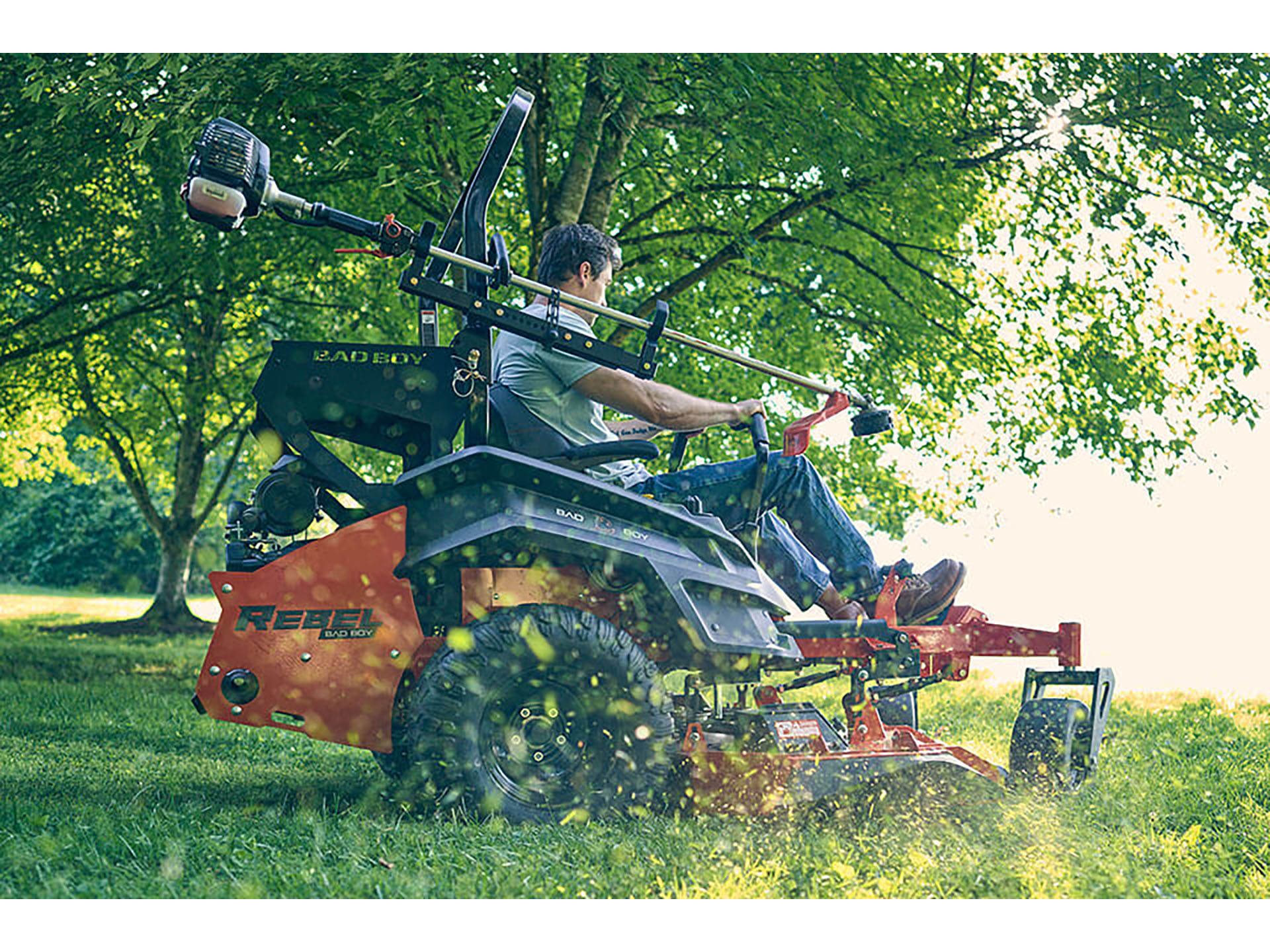 2025 Bad Boy Mowers Rebel 61 in. Kawasaki EVO820 EFI 34 hp in Topeka, Kansas - Photo 17