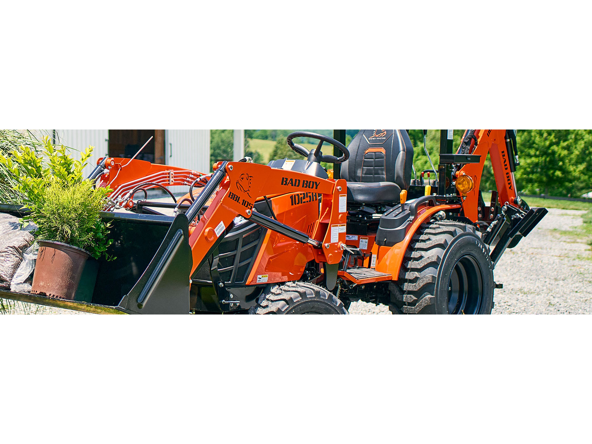 2026 Bad Boy Mowers 1025 with Loader & Backhoe in Gaylord, Michigan - Photo 2
