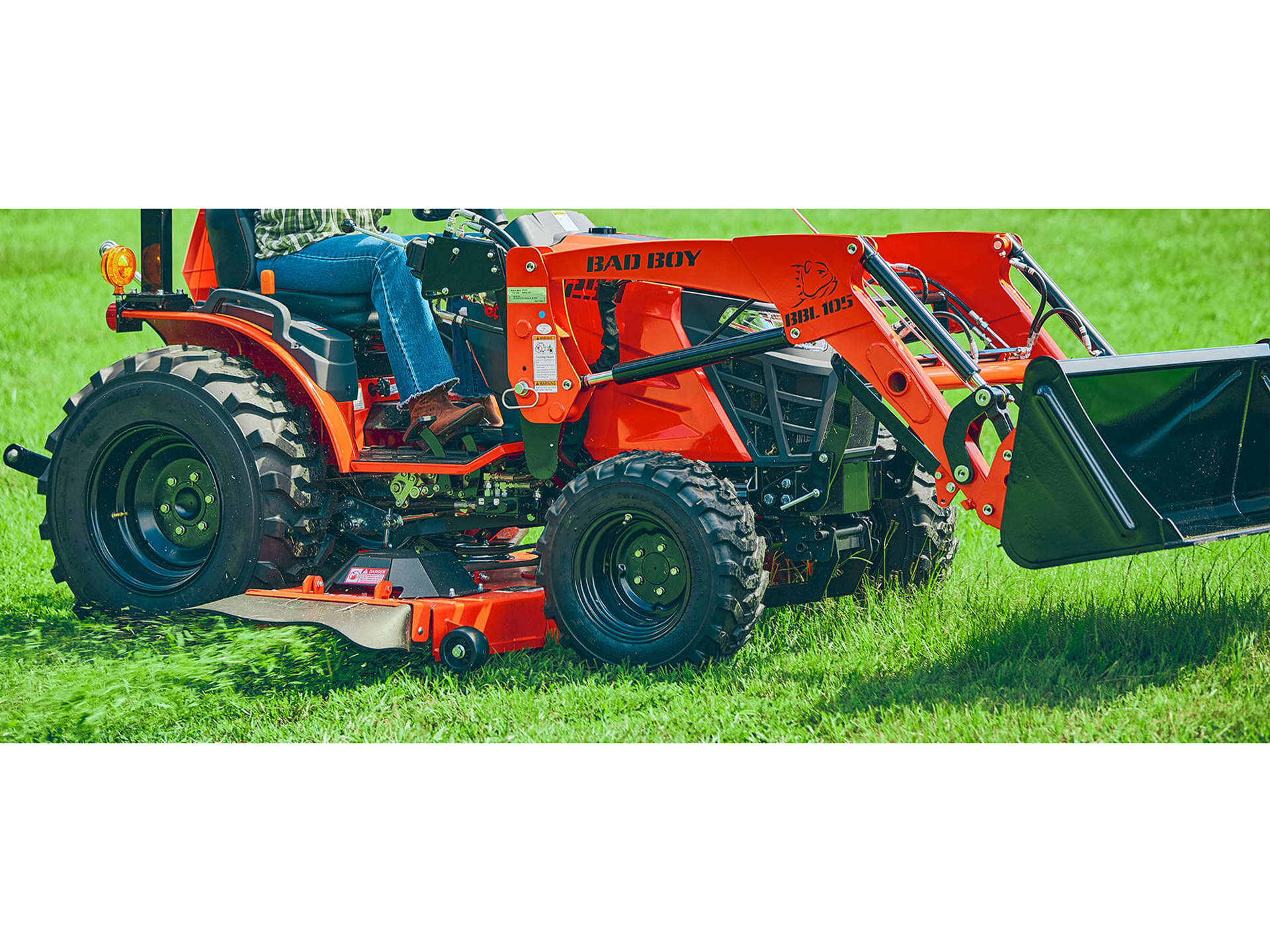 2025 Bad Boy Mowers 1025 with Loader & Mid-Mount Mower Deck in Marionville, Missouri - Photo 9
