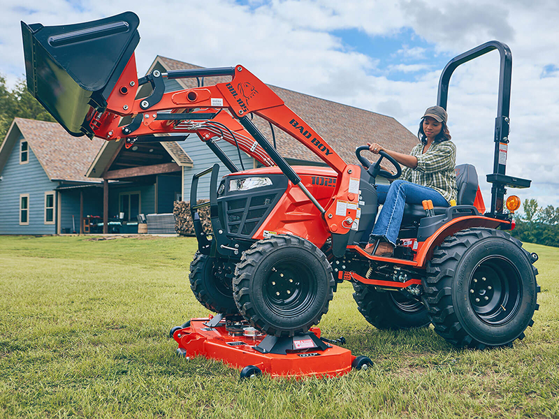 2025 Bad Boy Mowers 1025 with Loader & Mid-Mount Mower Deck in Marionville, Missouri - Photo 12