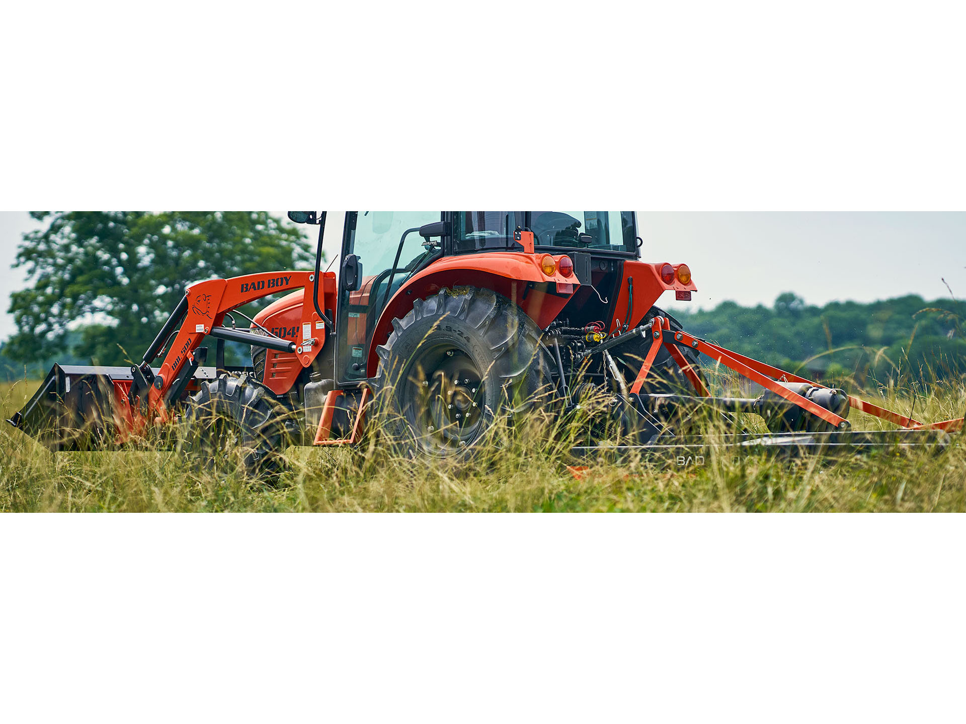 2026 Bad Boy Mowers 5045CH with Loader & Backhoe in Gaylord, Michigan - Photo 4