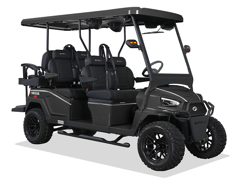 ミニカ 27 シルバー ブラック モンザ2+2 New 2025 Bintelli Nexus Gen2 6 Seater Lifted | Golf Carts in