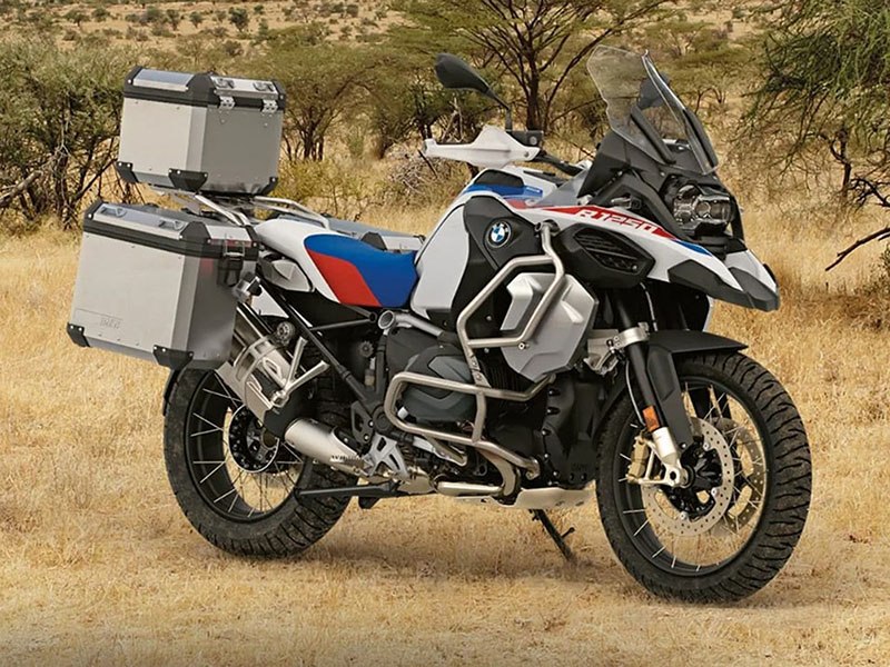 New 2023 BMW R 1250 GS Adventure Triple Black Black Storm Metallic Black Agate Gray Motorcycles in Middletown OH
