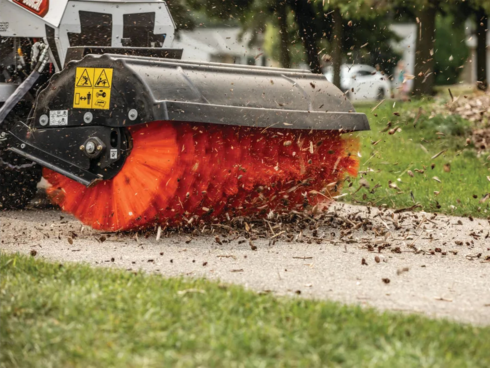 2025 Bobcat 52 in. Angle Broom - Articulating Tractors in Paso Robles, California - Photo 2