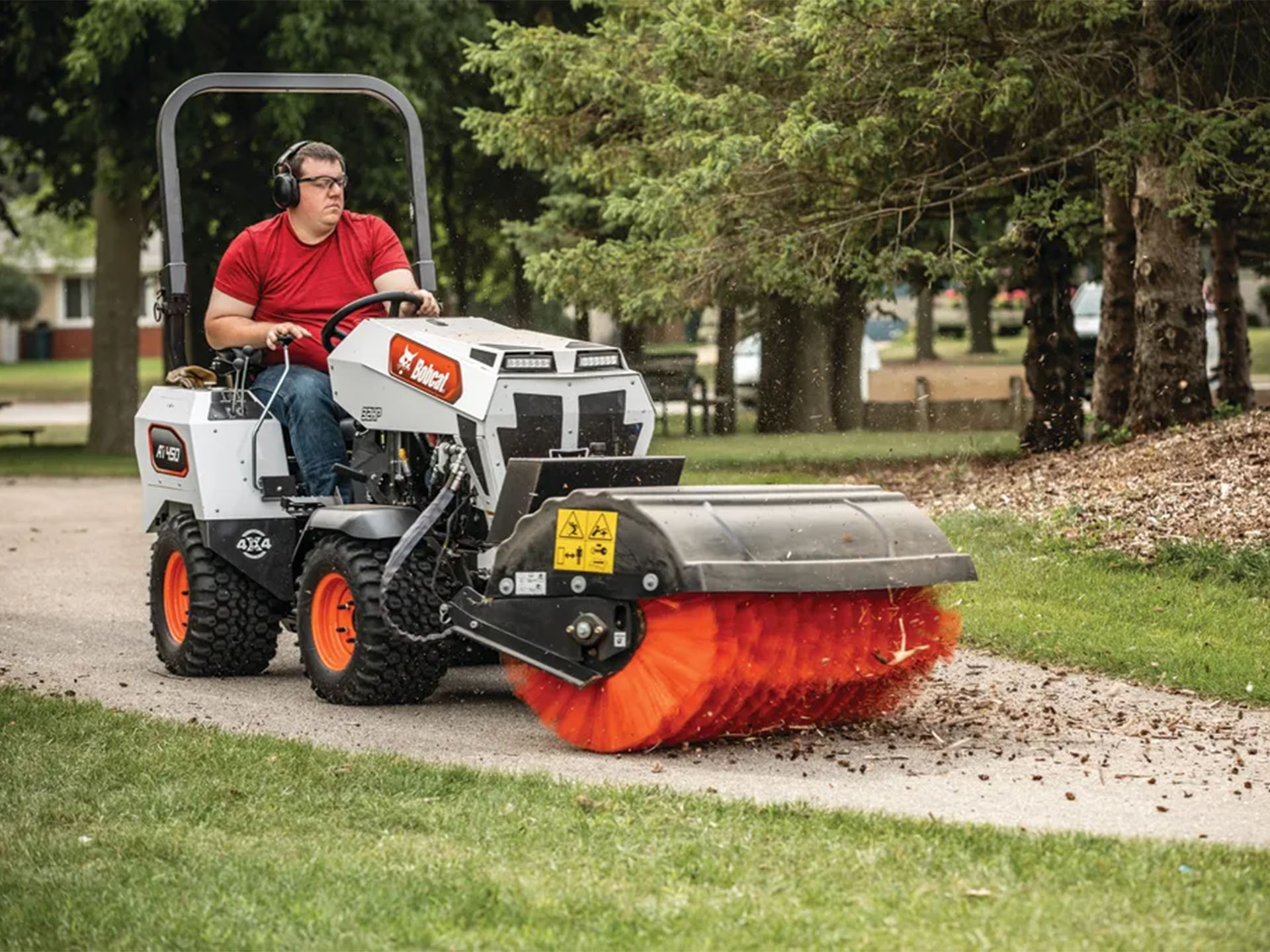 2025 Bobcat 52 in. Angle Broom - Articulating Tractors in Paso Robles, California - Photo 6